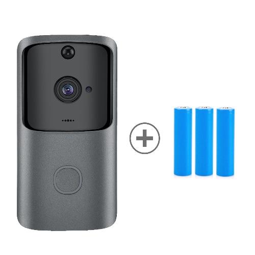 WIFI Doorbell Camera Smart Home Video Intercom IP Doorbell Wireless Remote Doorbell Camera Battery 720P HD Night Vision