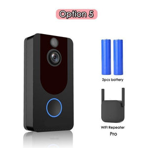 V7 HD 1080P Smart WiFi Video Doorbell Camera Visual Intercom Night vision IP Door Bell Wireless Security Camera