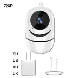 WiFi Baby Monitor With Camera 1080P HD Video Baby Sleeping Nanny Cam Two Way Audio Night Vision Home Security Babyphone Camera