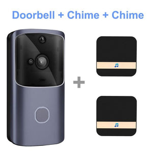 WIFI Doorbell Smart Home Wireless Phone Door Bell Camera Security Video Intercom 720P HD IR Night Vision For Apartments