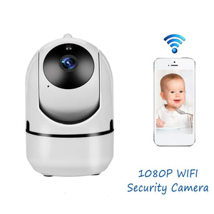 Mini Baby Monitor IP Camera Auto Tracking HD 1080p Indoor Home  Wireless Wifi Camera Security Surveillance CCTV Camera